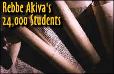 Rebbe Akiva's 24,000 Students