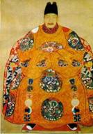 Court portrait of the Chongzhen Emperor