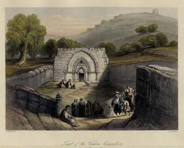 Jerusalem, Tomb of the Virgin, 1860